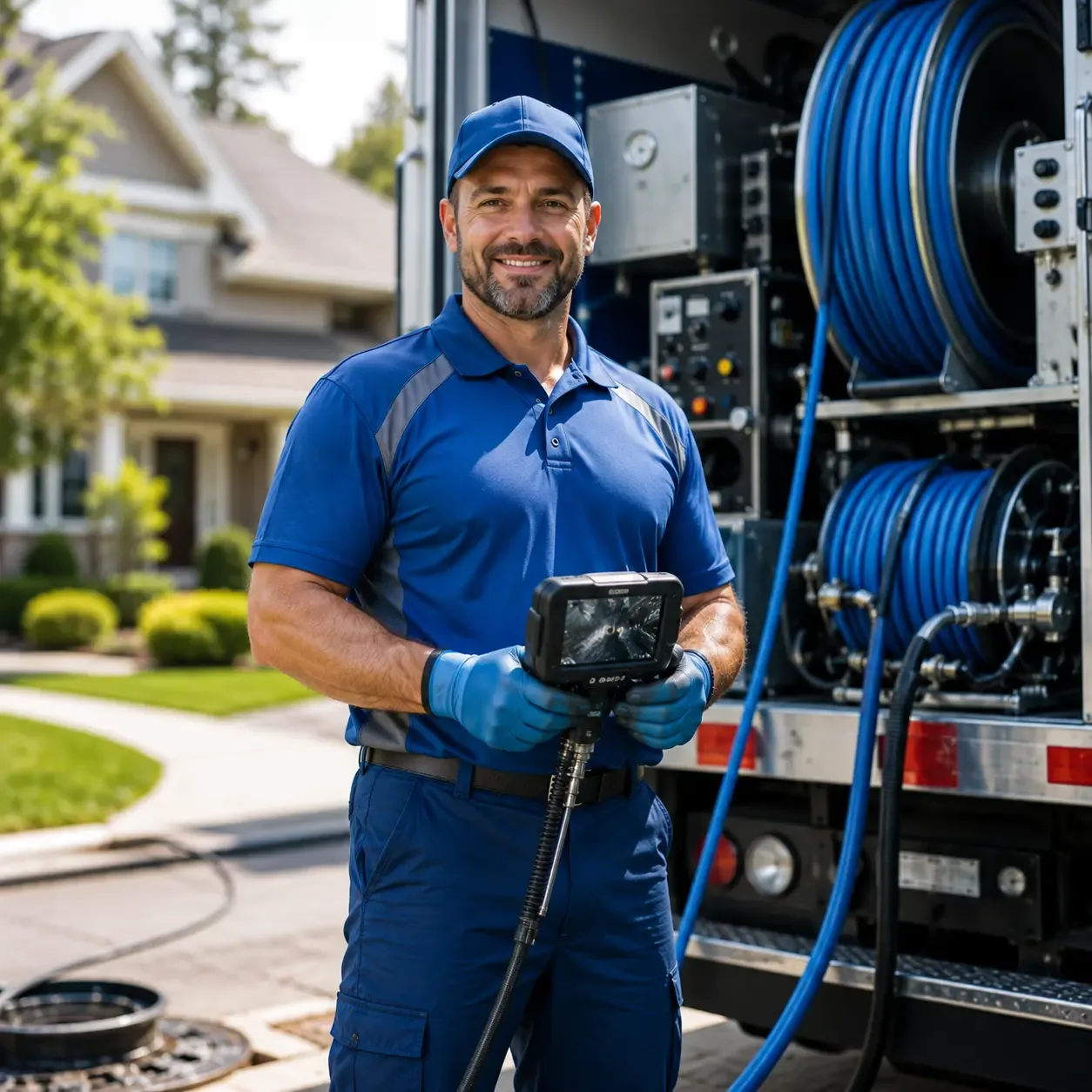 Local outdoor drain cleaning specialists in Covington, IN